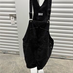 Old Navy Black Denim Bodysuit